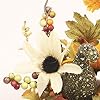 Künstlicher Kürbis Deko - Herbst Tischdekoration Mit Sonnenblumen Halloween