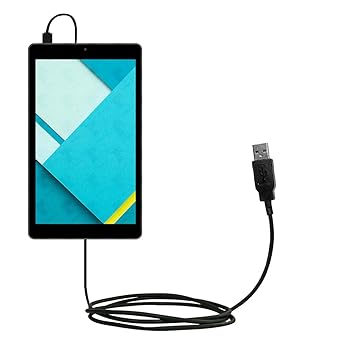 Data Sync Straight USB Cable Compatible with Nextbook Ares 8 / NXA8QC116 with Charging Function with TipExchange