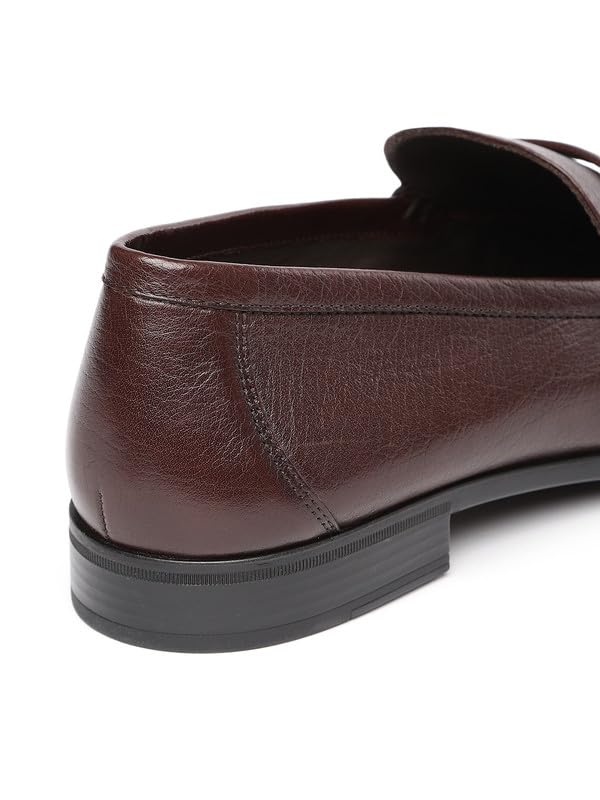 Image of ECCO Dress Moc Brown Men Moccasin