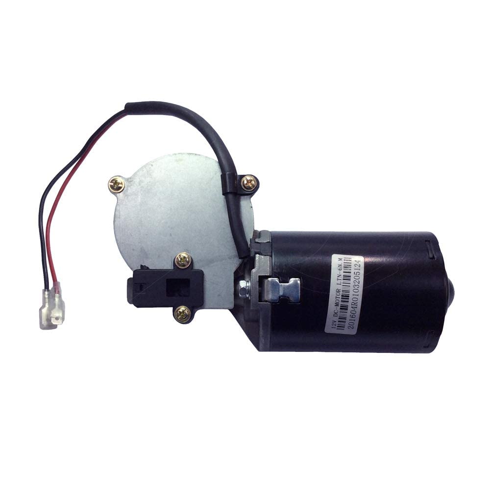 Trasmissione motore DC 12 V 24 V, motoriduttore a vite senza fine elettrico, ad angolo retto, commutabile con ingranaggi a sinistra, per sostituzione porta garage, 24V-30W, 50rpm-L-SS, 0