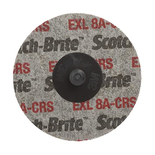 Scotch-Brite Roloc EXL Unitized Wheel TR, 2 in x NH 8A CRS, 60 per case