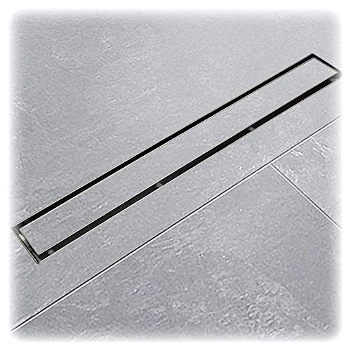 Preisvergleich Produktbild Edelstahl Duschrinnen Ablaufrinnen Bodenablauf Duschrinne Duschablauf Befliesbar 60cm