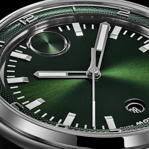 Image of Movado Bold Verso S Men's Watch - Swiss Quartz Movement, 42 mm, Stainless Steel Case, Link Bracelet, Date Display