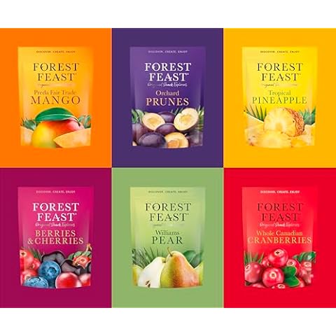Forest Feast Dried Fruit Snack Pack Variety Cover