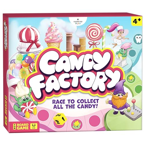 Candy Factory juego de mesa familiar para niños 4-8 años miniatura 1