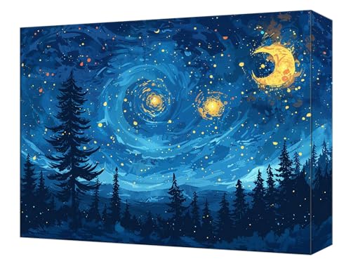 DIY peinture numéro enfant et adulte avec kit acrylique complet 50x65cm