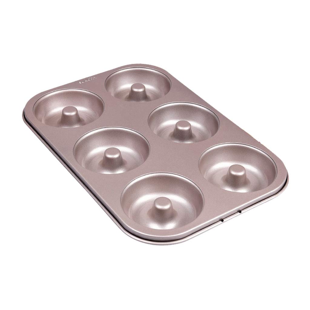 Gâteau Moule de Cuisson Outil 6 Même antiadhésif Ronde Donut gâteau Moule à Double Face antiadhésif de Cuisson Lèchefrite Accueil