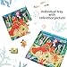 Wooden Jigsaw Puzzles for Kids Ages 3-6, 16 Piece Oceans Patterns, Educational Learning Toy for Boys and Girls 3,4,5,6 Years Old, Perfect Puzzle Gift Developing Skills for 4-8 Year Olds.