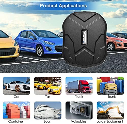 Localizzatore per Auto Tracker GPS senza Abbonamento con APP Gratuita, Monitoraggio in Tempo Reale, Antifurto Moto Camion con Potente Magnete Localizzatore per Auto Tracker GPS senza Abbonamento con APP Gratuita, Monitoraggio in Tempo Reale, Antifurto Moto Camion con Potente Magnete