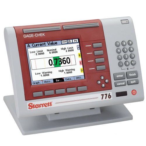 Starrett 776D Gage-Chek Multi-Axis, Measured Value Display