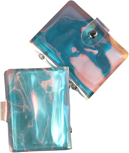 Miniatura 5 de Paquete de 2 mini álbumes de fotos compatibles con fotos de 2 x 3 pulgadas, pequeño álbum Kpop para tarjetas fotográficas para coleccionar fotos y