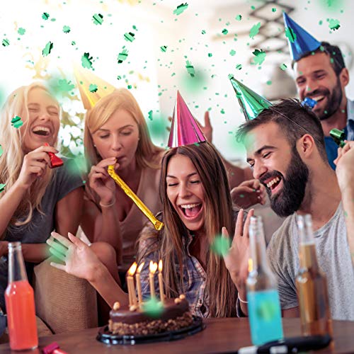 Lanceur de confettis trèfle pour apporter de la chance