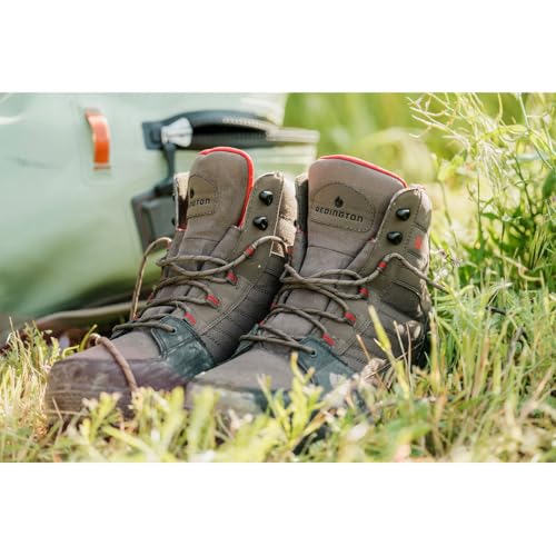 Redington Benchmark Wading Boots for Men - Sticky Rubber Sole Designed for Fly Fishing - Quick Drying and Abrasion Resistant3