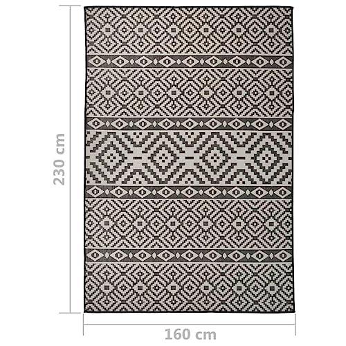Tapis extérieur résistant aux UV et intempéries tissé plat robuste