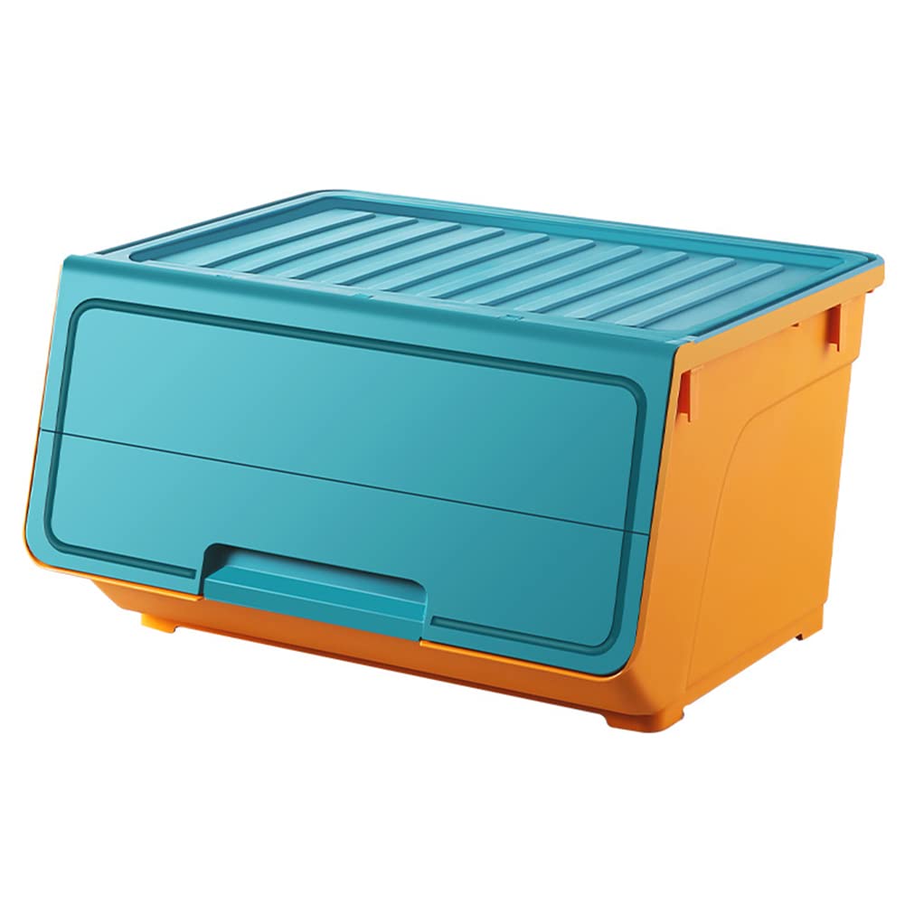 Organiseurs de placard empilables et boîtes de rangement avec roues