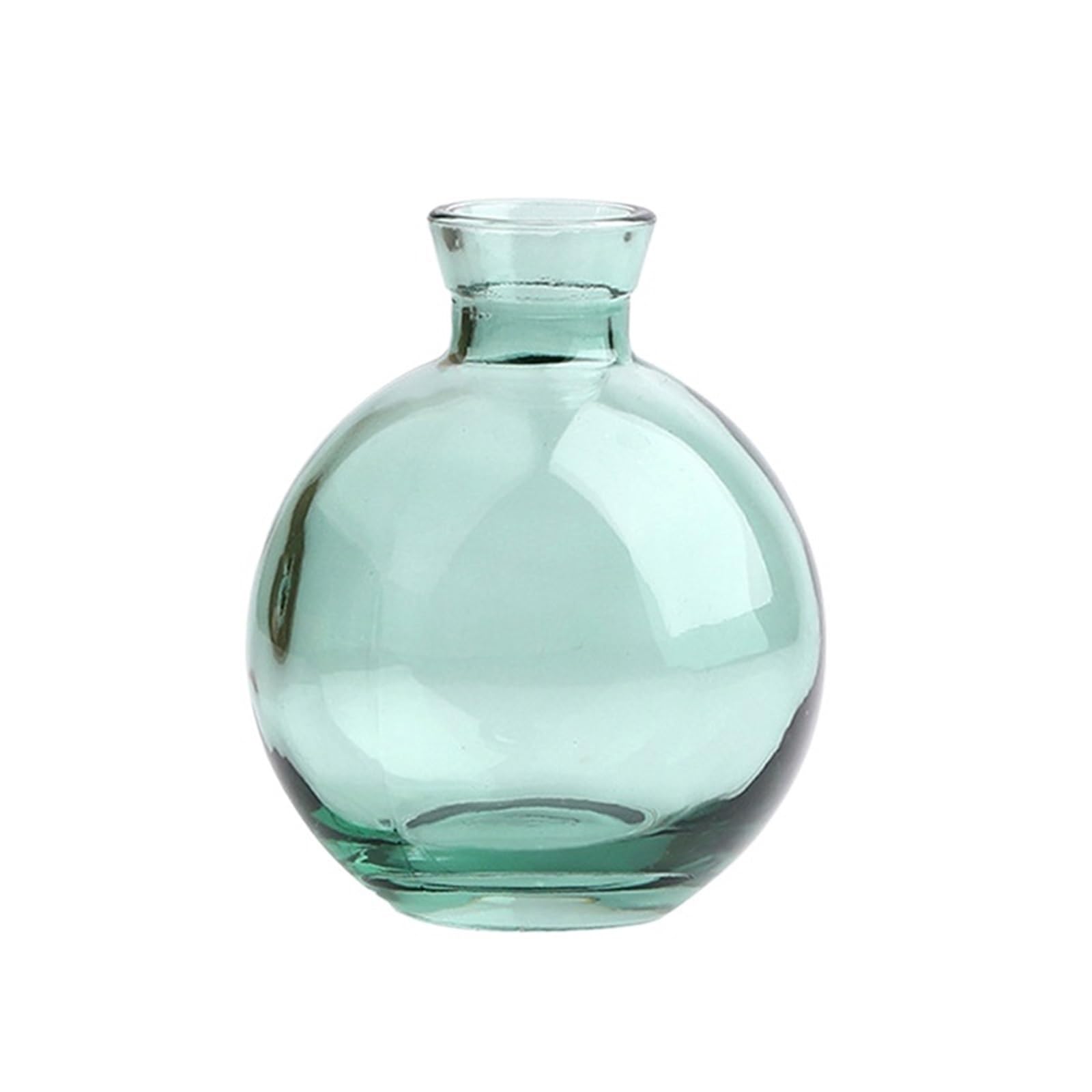 Geometric Vases Vintage Flower Vase Mini Glass Wedding Party Transparent Hydroponics Plant Vases Desktop Ornaments Home Decorations(Color5)
