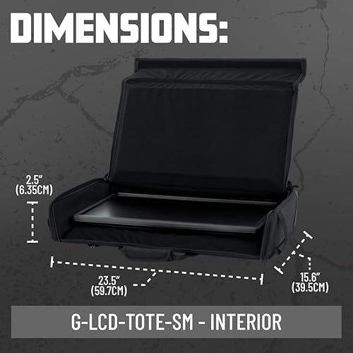 Miniatura 6 de Gator Fundas acolchadas de nailon para transportar pantallas LCD, monitores y televisores entre 19" y 24" (G-LCD-TOTE-SM)