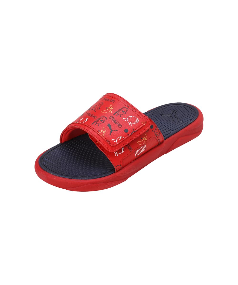 Puma Mens Royalcat Comfort Stablex For All Time Red-Navy-Yellow Sizzle Slide - 7 UK (39870002) (B0D6YB6LKK) Amazon Price History, Amazon Price Tracker