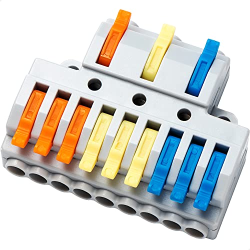 GKEEMARS 8 Pcs Electrical Wire Connectors, Compact Wire