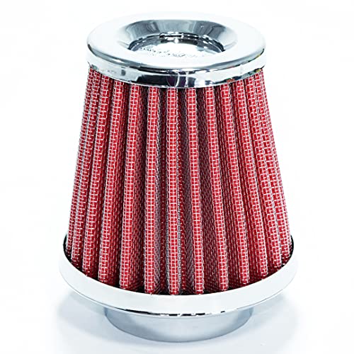 Filtro Ar Esportivo Racechrome Cônico Duplo Fluxo 1.0cc