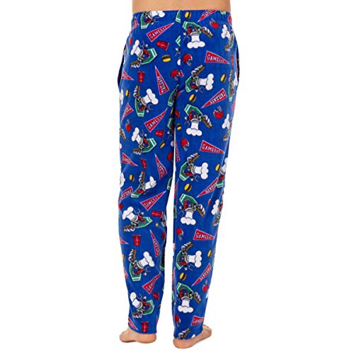 Men's Printed Microfleece Pajama Pant3