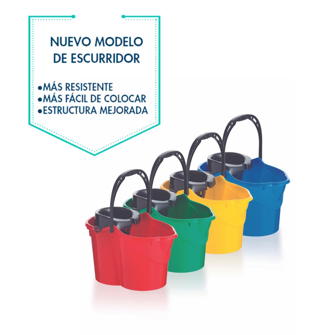 Stefanplast Maya Professional Tools 09050-am - Cubo ovalado (15 L), color amarillo