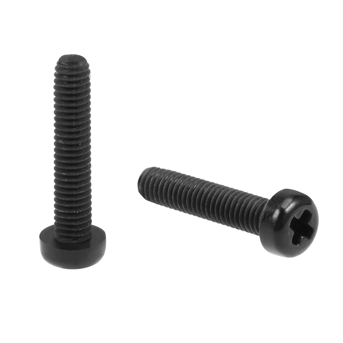 uxcell M6x10mm Male Thread Phillips Flat Head Bolt Screw Suitable for Double Bed Furniture TV uxcell M6x10mm Male Thread Phillips Flat Head Bolt Screw Suitable for Double Bed Furniture TV