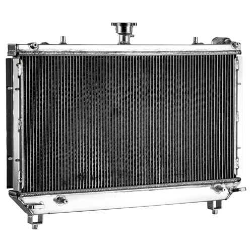 Hdlyawkic 3 Row Aluminum Radiator Compatible With 2010 2011 Chevrolet Camaro SS 6.2L V8 High Performance Radiator Radiators by Hdlyawkic - Used condition - Image 7
