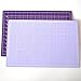 Produktbild Schneidematte 45 cm x 30 cm Schneideunterlage Patchworkmatte Mauspad DIN A3 (Lila-Fliederblau)