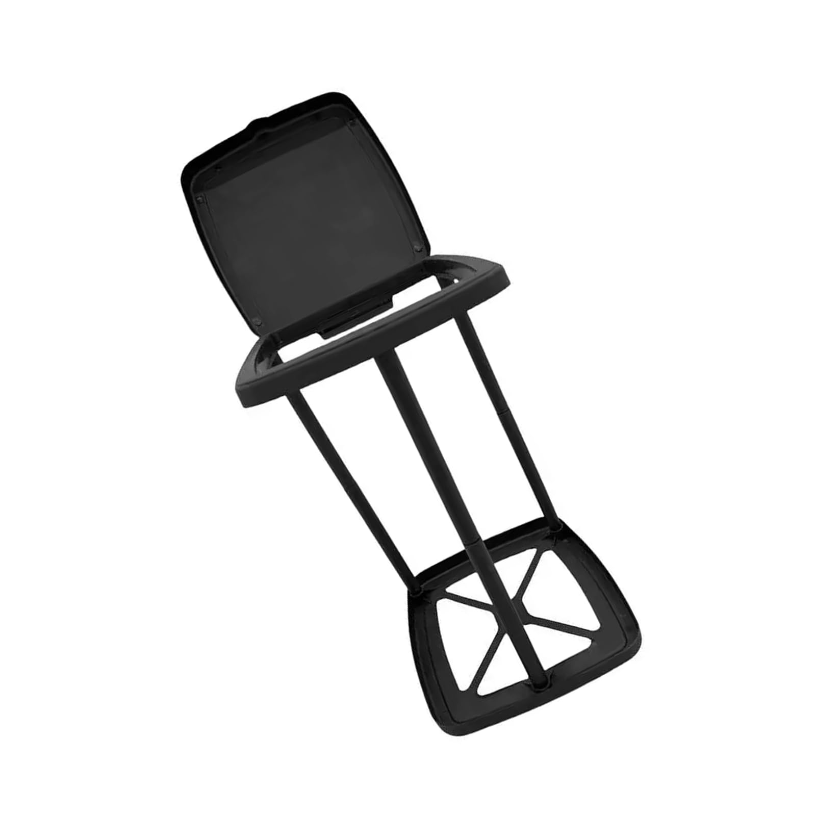 Soporte para de basura portátil regulable en altura con base estable antivuelco para picnic