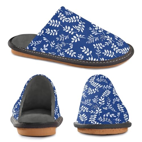 Slippers for Women Men Indoor Outdoor Memory Foam Slippers Fuzzy House Shoes for Winter Bedroom Travel2
