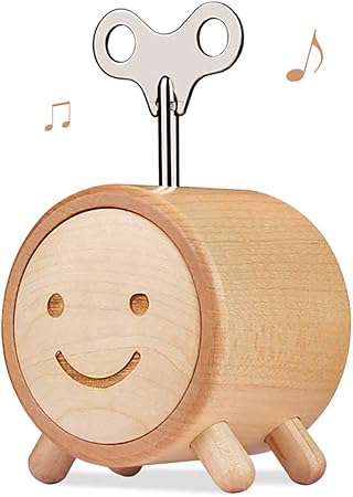 Amazon オルゴール 木製 スマイル クリスマス ギフト 誕生日プレゼント 記念日 就職祝い 卒業祝い 出産祝い 結婚祝い 手作り おしゃれ 女性 新発想 工芸品ギフト 雑貨 かわいい 癒しグッズ 笑顔 スマイル オルゴール おもちゃ