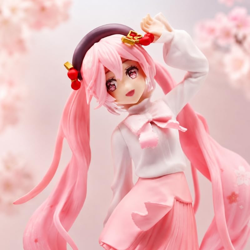 Image of Premium Action Figures Collectible for Office Desk, Study Table, Car Dashboard, Decoration for Anime Lovers, Fans, Kids, Collectors (Miku Outfit 20cm)