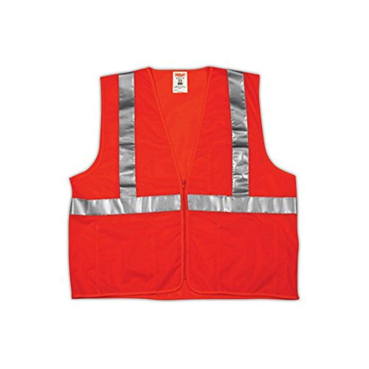 Job Sight Class II Safety Vest, Orange, XXXXL/XXXXXL