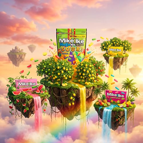 Mike and Ike Sour Theatre Box Variety Pack 7 oz miniatura 4