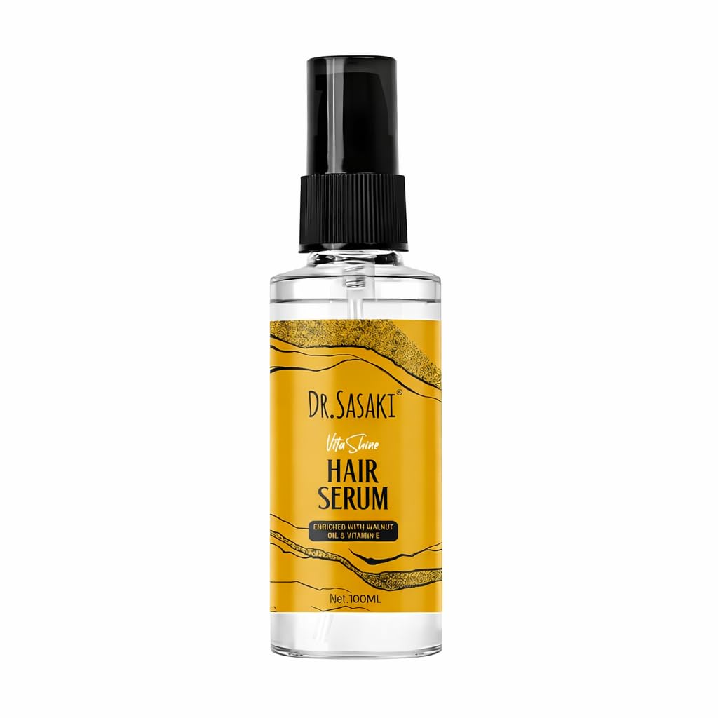 Dr.Sasaki Complete Skin Care Walnut Oil & Vitamin E Enriched Hair Serum,100ml-image-29