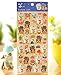 EatingBiting 4 Sheets More Than 140pcs Japanese Maneki Neko Foam Stickers Lucky Fortune Fengshui Stickers Diary Scrap Book Scrapbooking Decor Decoration School Office Stationery Reward Gift
