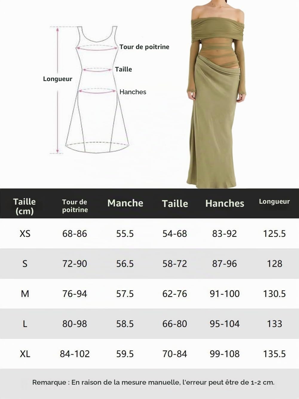 Robe Femme Sexy Maxi Robes Moulante à Manches Longues Élégante Épaule Dénudée Robe Longue en Maille Transparent Bodycon Plissé Robes de Soirée Cocktail Party Fête Club Nuit Bal Mariage