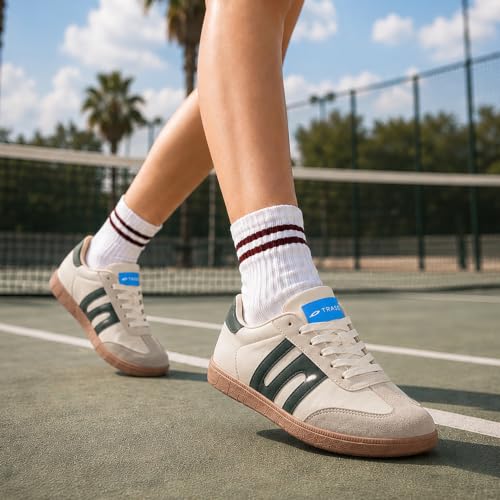 Image of TRASE Casual Sneaker Shoes for Women | Soft Cushioned Insole | Sneakers for Woman | Lightweight | Comfortable | Stylish, Trendy Girls and Women Sneakers with Laces
