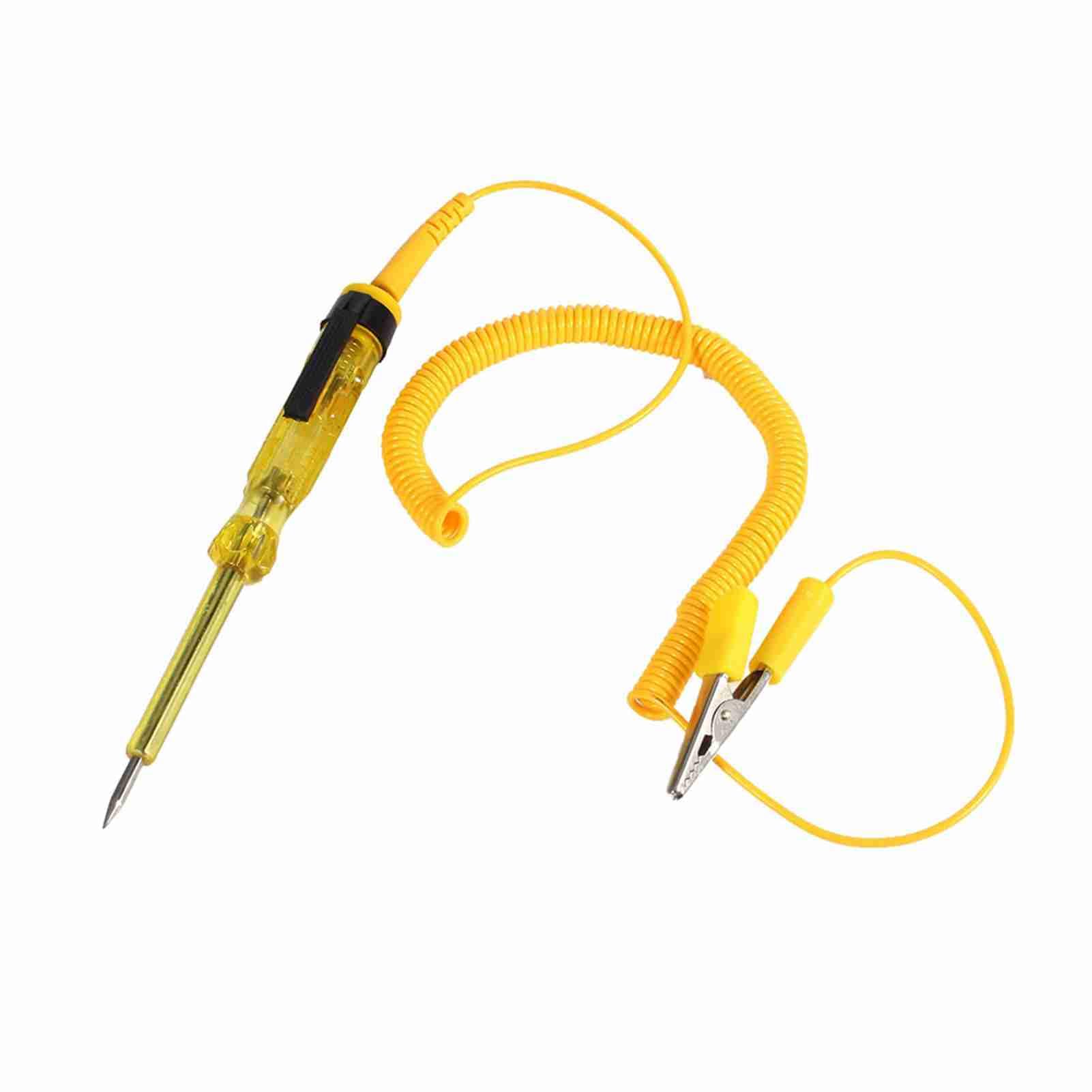 Probador de Circuito de Automóvil Probador de Circuito de Automóvil Pluma Probador de Circuito de Automóvil Luz de Prueba de Pluma, Probador de Circuito DC 6V 12V 24V Probadores