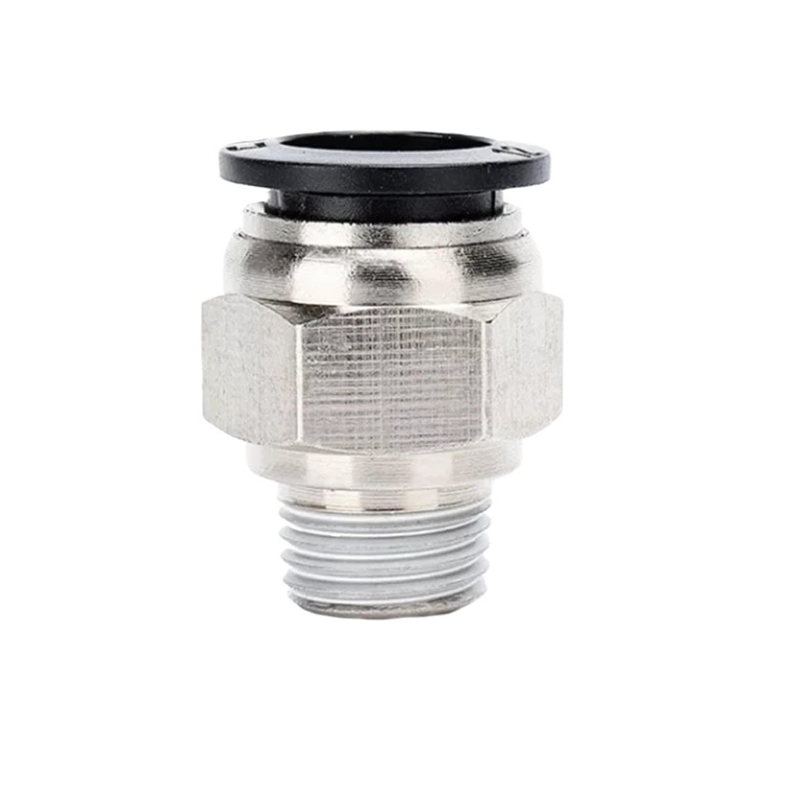 30/50/100 pezzi Raccordi pneumatici PC 4 6 8 10 12mm Filettatura maschio(PC8-04,50pcs)