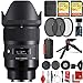 Produktbild Sigma 35 mm f/1.4 Art DG HSM Objektiv Sony E-Mount Bundle mit 2 x 64 GB Speicherkarten, IR-Fernbedienung, 3-teiliges Filterset, Handschlaufe, Kartenleser, Speicherkarten-Etui, Tischstativ