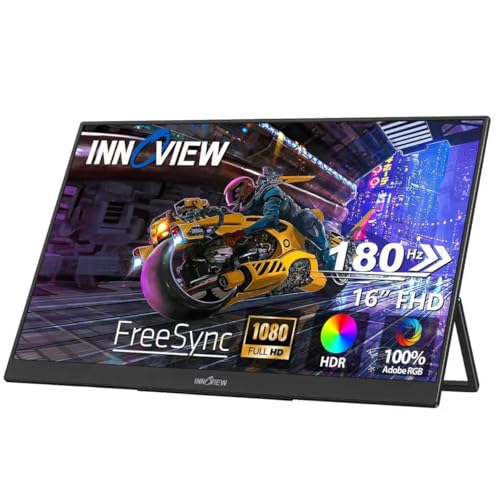 Amazon.co.jp: InnoView 16インチ ポータブルモニター 180Hz 100% sRGB