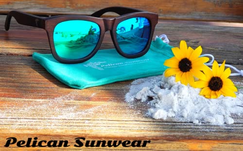 Image of Wood Sunglasses | Polarized | Vintage Wooden Frame | 100% UVA /UVB Protection | Bamboo Case | Men Women