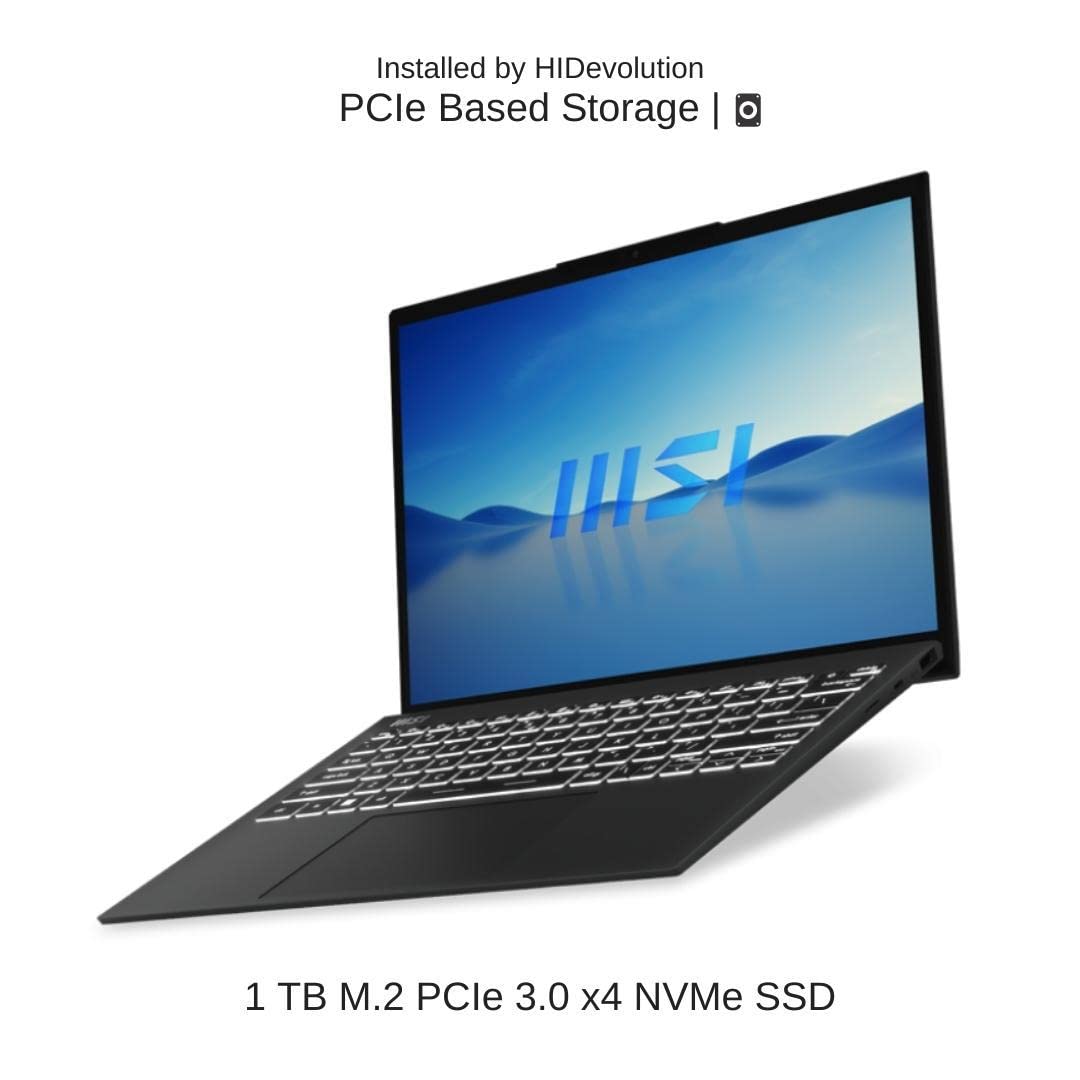 Amazon.com: HIDevolution MSI Prestige 13Evo A12M [Pure White] 13.3