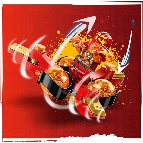 Lego Ninjago Kai'S Dragon Power Spinjitzu Flip 71777 Toy