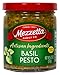 Mezzetta Artisan Ingredients Basil Pesto 6.25 Ounce Jar- Traditional Italian Pesto alla Genovese with Fresh Basil, Parmesan & Pine Nuts - Rich & Savory Sauce for Pork, Pasta & More (Pack of 6)