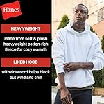 Hanes Men's Ultimate Sweatshirt, Heavyweight Fleece Hoodie, Cotton Sweatshirt for Men - Image 5