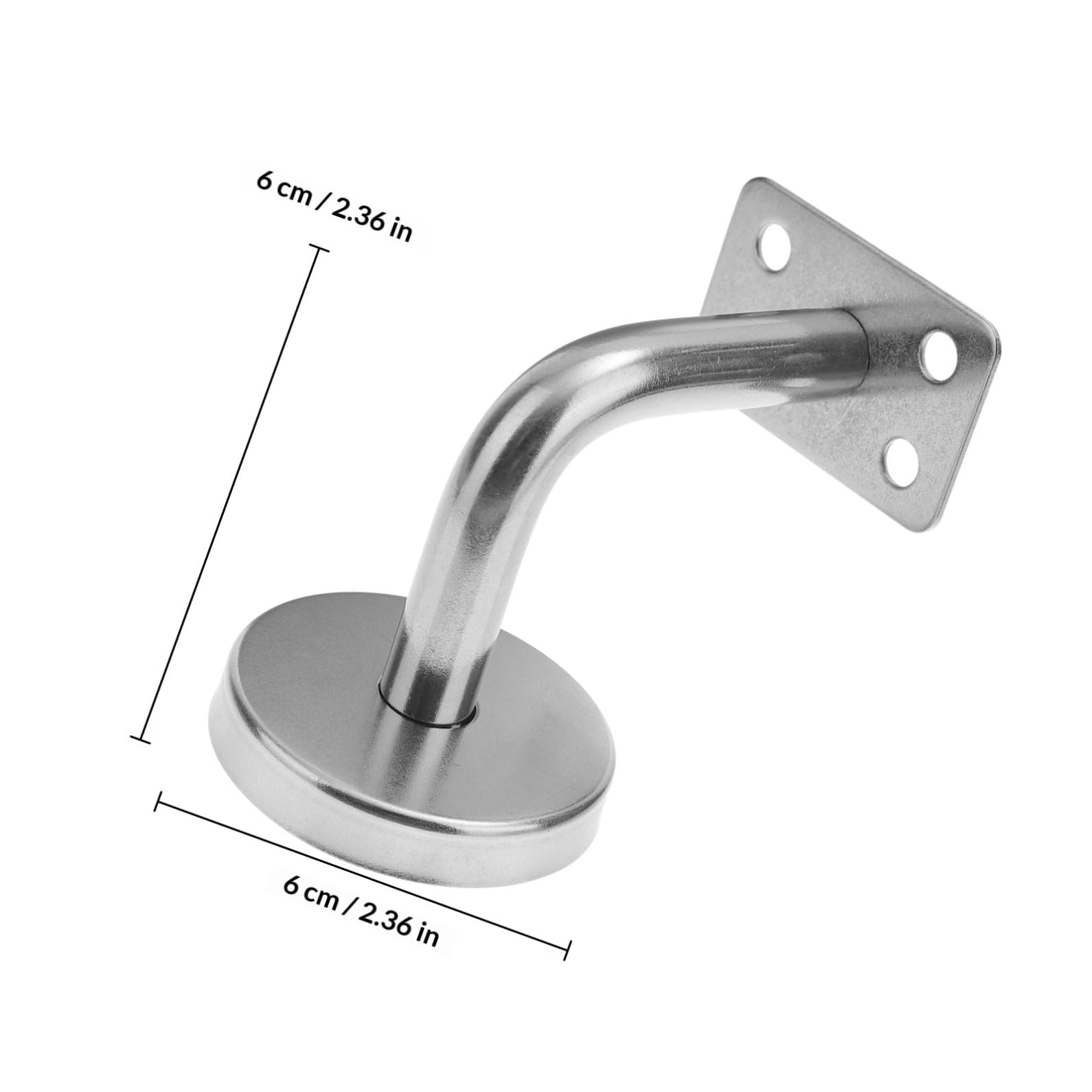Supporto Corrimano in Acciaio Inox per Scala, 5 Pezzi