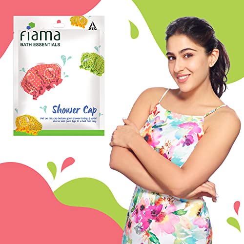 Fiama Bath Essentials Shower Cap, 1 Piece, Hair Cap for Bathing, Hair Protection - Image 3
